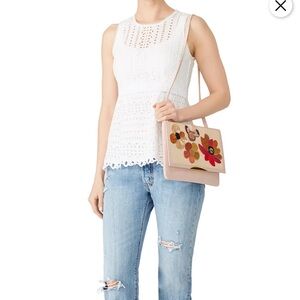 Nanette Lepore eyelet top